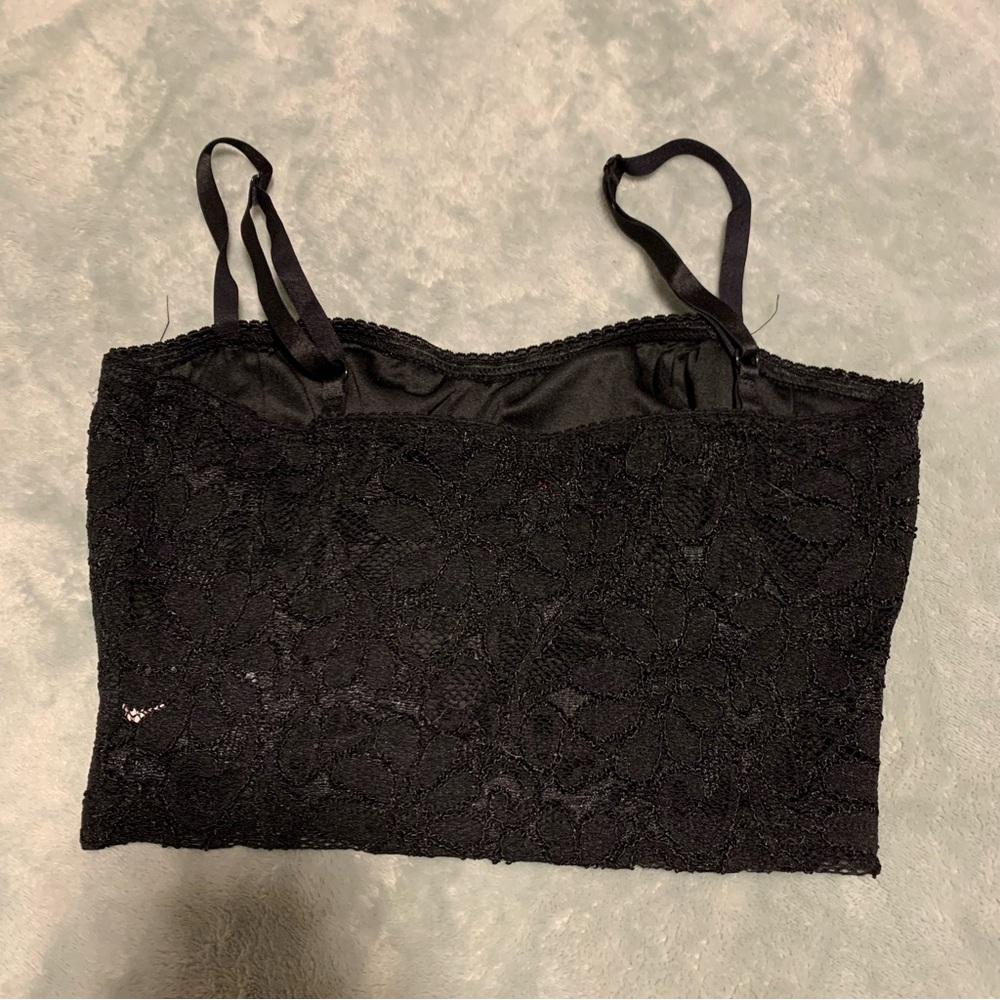 Size small lace bustier crops - Picture 3 of 8